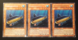 Yu-Gi-Oh! 3x Submarineroid, POTD-DE008, Rare, 1./2. Auflage, Deutsch, EX-GD - Image 1