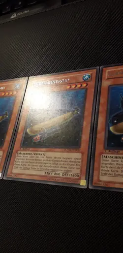 Yu-Gi-Oh! 3x Submarineroid, POTD-DE008, Rare, 1./2. Auflage, Deutsch, EX-GD - Image 3