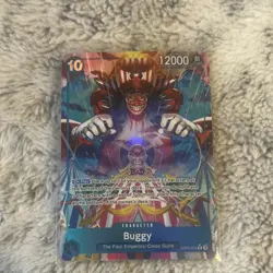 Namco One Piece CCG Buggy OP09-051 alt art holo Emperors in the New World - Image 1