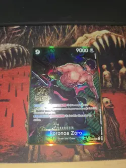 Roronoa Zoro One Piece Japanese Version 2nd Anniversary Set OP06-118 ENGLISH NM - Image 1