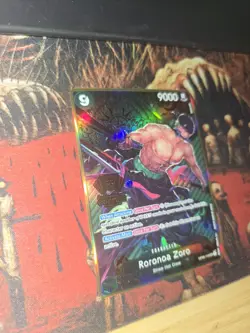 Roronoa Zoro One Piece Japanese Version 2nd Anniversary Set OP06-118 ENGLISH NM - Image 3