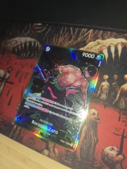 Roronoa Zoro One Piece Japanese Version 2nd Anniversary Set OP06-118 ENGLISH NM - Image 4