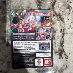 Bandai Namco One Piece Promotion Monkey.D.Luffy US Voyage P-055 Card - Image 2