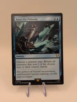Raise the Palisade 0023 Lord of the Rings Tales Middle Earth MTG Card NM - Image 1