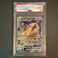 PSA 10 Deoxys Vmax Vstar Sar 222 223/172 Sequential Number Pokemon Card Japanese - Image 4