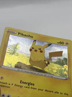 Pokemon Card Pikachu 7/15 McDonalds Promo Holo Rare - Image 2