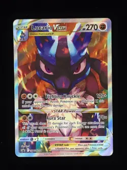 Lucario VSTAR SWSH291 Pokemon SWSH: Sword & Shield Promo Cards 🔥🔥🔥 - Image 1
