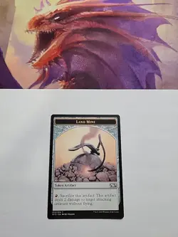MTG - Land Mine Token Core Set (M15) Regular #012 - Image 2
