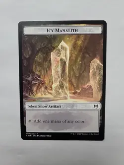 MTG - Icy Manalith Token Kaldheim Regular #017 - Image 1