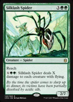 1 x Silklash Spider - Commander Anthology - NM-Mint - MTG - Image 1