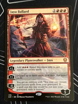 1x Jaya Ballard (175) Commander 2021 LP MTG Magic the Gathering x1 MKE - Image 1