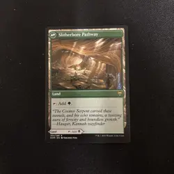 MTG Darkbore & Slitherbore Pathway Kaldheim NM - Image 1