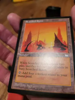 Magic the Gathering Scorched Ruins Weatherlight, very good condition see pics! - Image 2