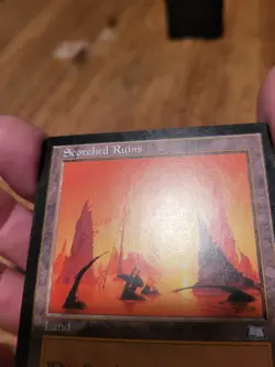Magic the Gathering Scorched Ruins Weatherlight, very good condition see pics! - Image 3