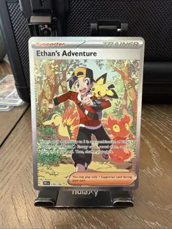 🔥Pokemon TCG-Ethan's Adventure-236/182-Sv10: Destined Rivals-SIR-Holo-M/NM!🔥 - Image 1