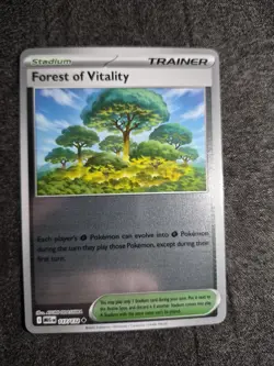 Pokemon TCG Mega Evolution Forest Of Vitality Reverse Holo 117/132 NM - Image 1