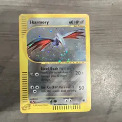 Pokemon TCG Skarmory 27/165 Holo Rare Expedition Base Set - Image 1