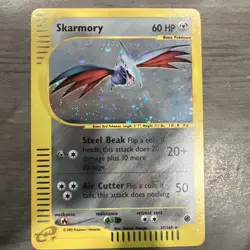 Pokemon TCG Skarmory 27/165 Holo Rare Expedition Base Set - Image 2