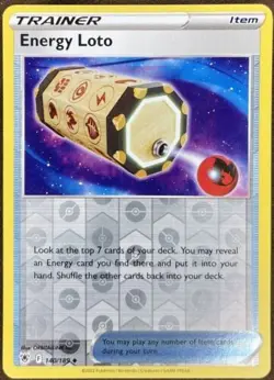 Pokemon - Energy Loto 140/189 - Reverse Holo - Astral Radiance - NM/M - New - Image 1