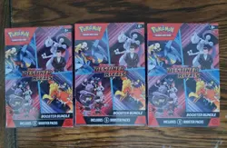 Pokemon TCG Scarlet Violet Destined Rivals Booster Bundles Sealed, Lot of 3 - Image 1