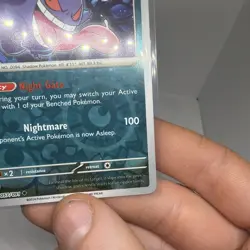 Pokemon - Scarlet & Violet - Paldean Fates - Gengar Reverse Holo - 057/091 - Image 5