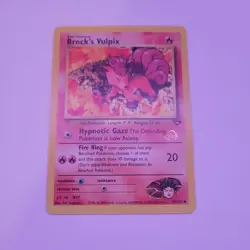 Pokemon TCG Brock’s Vulpix [W Stamped] - WoTC Promo (PR) - Image 1