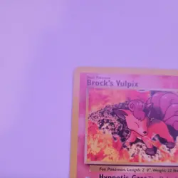 Pokemon TCG Brock’s Vulpix [W Stamped] - WoTC Promo (PR) - Image 4