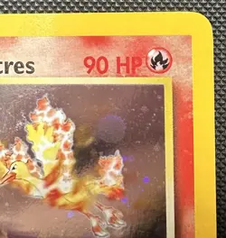 🌀Pokemon Blaines Moltres 1/132 Holo Swirl NM Gym Challenge WOTC Vintage Rare🌀 - Image 3