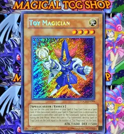 Yugioh Toy Magician The Duelist Genesis TDGS-EN099 Secret Rare NM - Image 1
