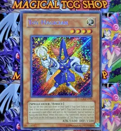 Yugioh Toy Magician The Duelist Genesis TDGS-EN099 Secret Rare NM - Image 5