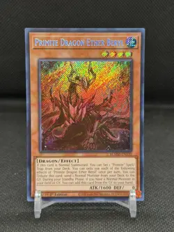 Yu-Gi-Oh! Primite Dragon Ether Beryl BLMM-EN130 1st Edition (Secret Rare) - Image 1
