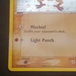 MANKEY 38/112 - REVERSE Holo - Fire Red & Leaf Green Pokemon Card - LP/P - Image 5