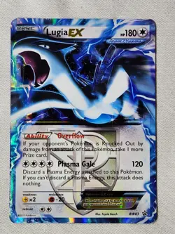 Played Lugia EX - Holo #BW83 Black and White Promo Pokemon TCG - Image 1