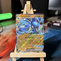 Lucario ex 051/131 Prismatic Evolutions Holo M/NM Pokemon TCG - Image 1
