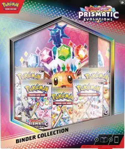 POKEMON TCG SCARLET & VIOLET PRISMATIC EVOLUTIONS BINDER COLLECTION *SEALED* - Image 1