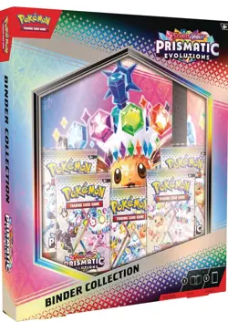 POKEMON TCG SCARLET & VIOLET PRISMATIC EVOLUTIONS BINDER COLLECTION *SEALED* - Image 2
