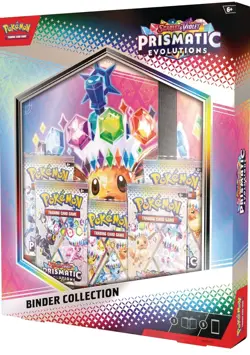 POKEMON TCG SCARLET & VIOLET PRISMATIC EVOLUTIONS BINDER COLLECTION *SEALED* - Image 4