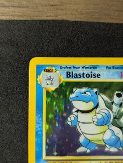 Pokemon TCG Base Set Blastoise Holo 2/102 - Image 2