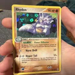 Pokemon TCG Rhydon 46/101 Hidden Legends Reverse Holo - Image 1