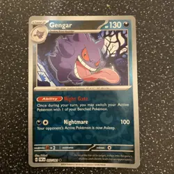Pokemon - Scarlet & Violet - Paldean Fates - Gengar Reverse Holo - 057/091 - Image 1