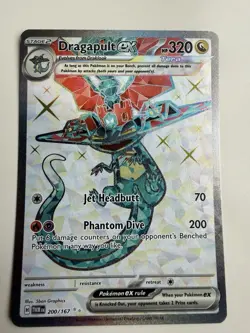 Dragapult EX 200/167 Ultra Rare Holo Pokemon TCG Twilight Masquerade - Image 1