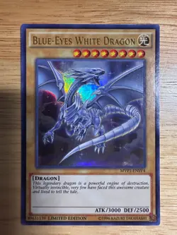 Yugioh Blue-Eyes White Dragon (UR) MVP1-ENSV4 DSoD Movie Pack - Image 1