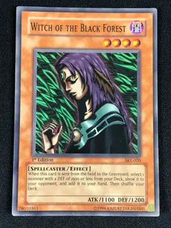 YUGIOH WITCH OF THE BLACK FOREST SKE-020 1ST COMMON (LP) - Image 1