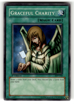 Graceful Charity SDP-040 1st Edition Super Rare Starter Deck: Pegasus LP - Image 1