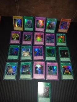 Vintage Yu-Gi-Oh TCG Card Lot Of 21 Holo Korean Cards Ultra/Super Rares - Image 1