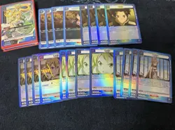 Union Arena Sword Art Online Vol 2 SAO Kirito Asuna Leafa Deck Blue ALO - Image 2