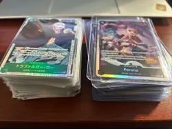 Huge Collection Lot of 100+ One Piece Trading Cards English JPN SR Bandai TCG 💥 - Image 1