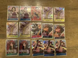 Huge Collection Lot of 100+ One Piece Trading Cards English JPN SR Bandai TCG 💥 - Image 3