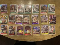 Huge Collection Lot of 100+ One Piece Trading Cards English JPN SR Bandai TCG 💥 - Image 4