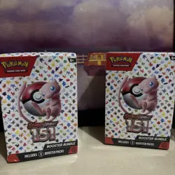 Pokemon TCG 151 Scarlet and Violet Booster Bundle Trading Cards Set - 6 Packs x2 820650853210 - Image 1